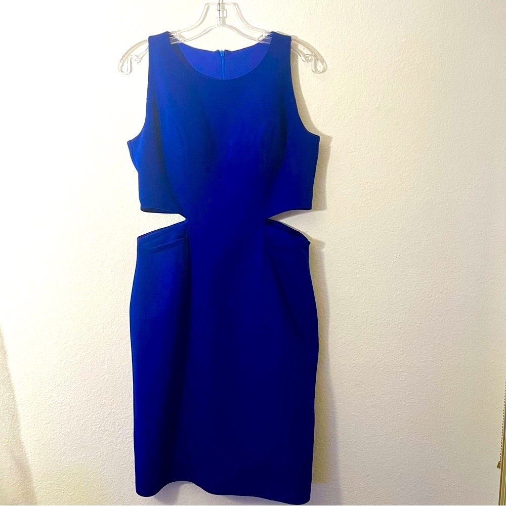 Tarik Ediz Cutout Mini Dress Sz M